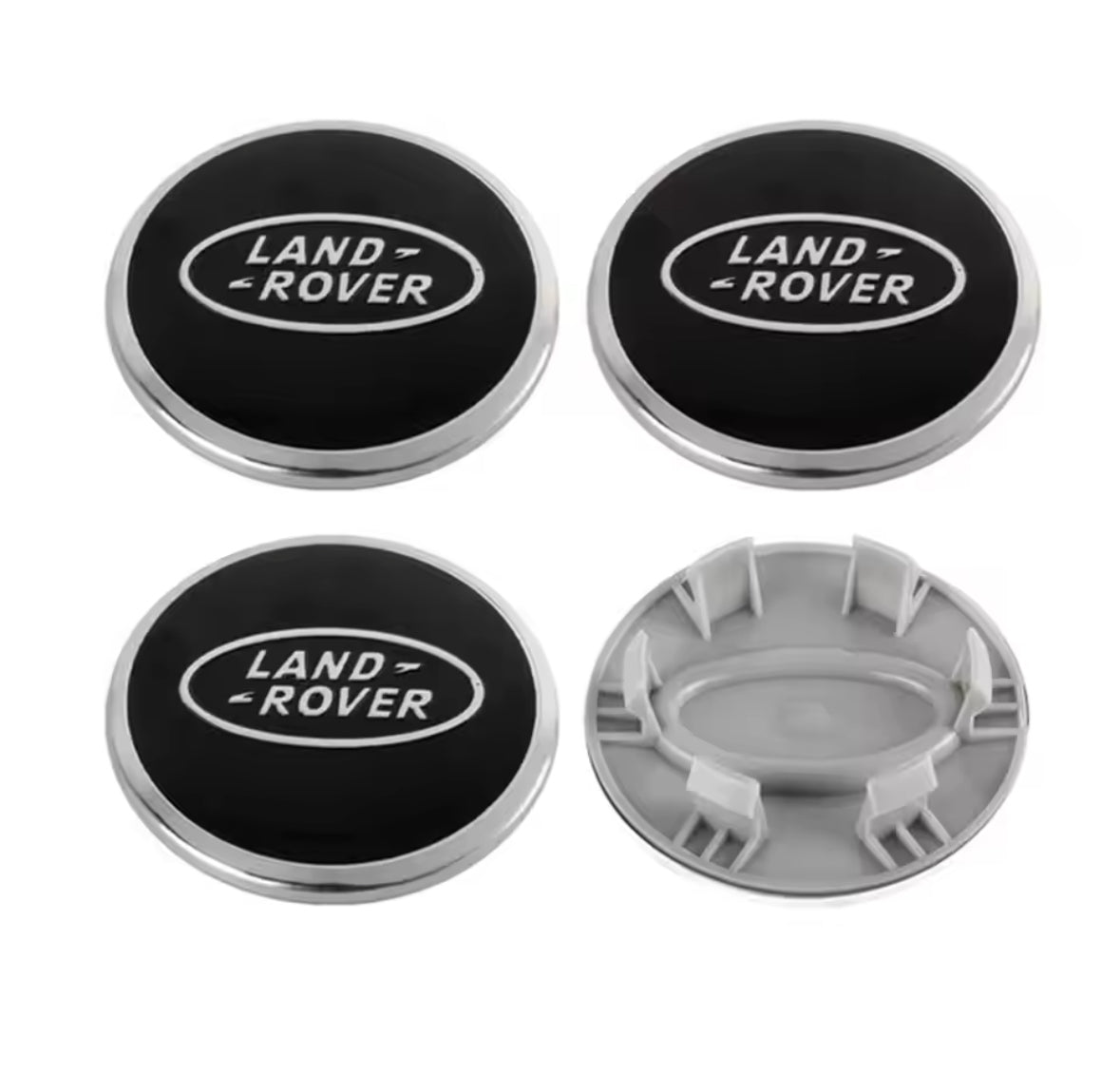 Land Rover Alloy Wheel Centre Caps x 4