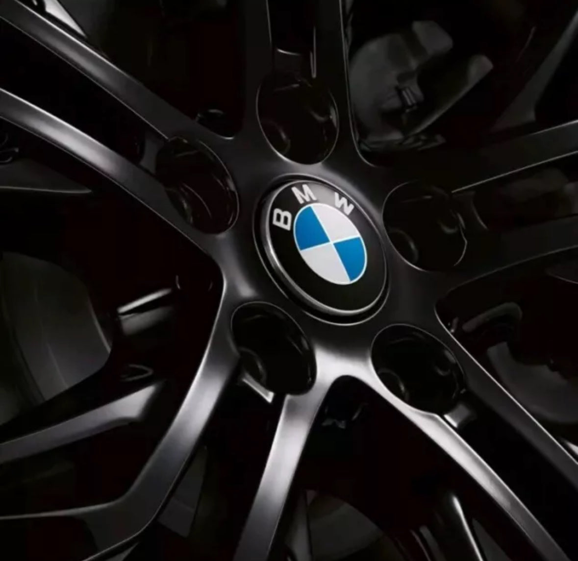 BMW Alloy Wheel Centre Wheel Caps x 4