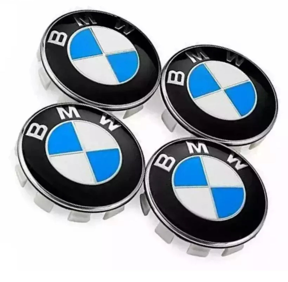 BMW Alloy Wheel Centre Wheel Caps x 4
