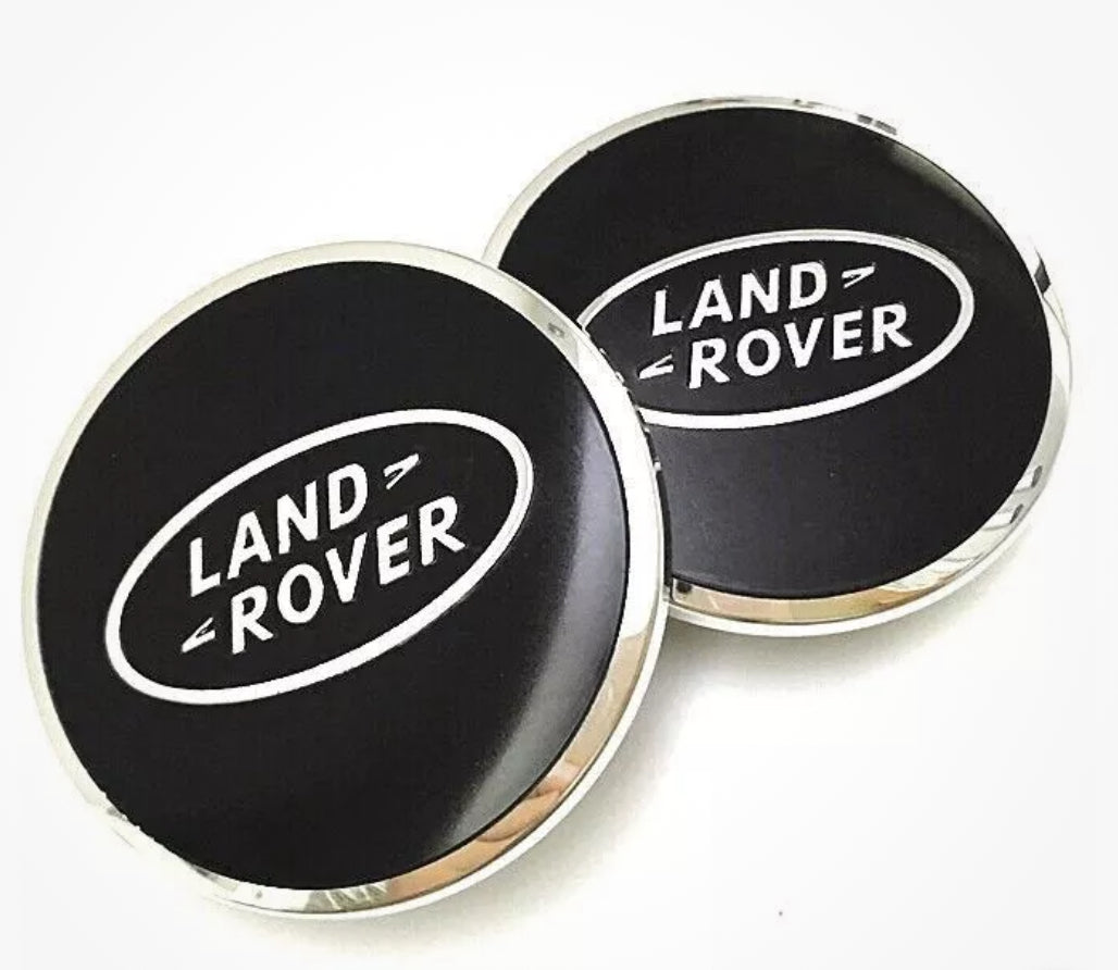 Land Rover Alloy Wheel Centre Caps x 4