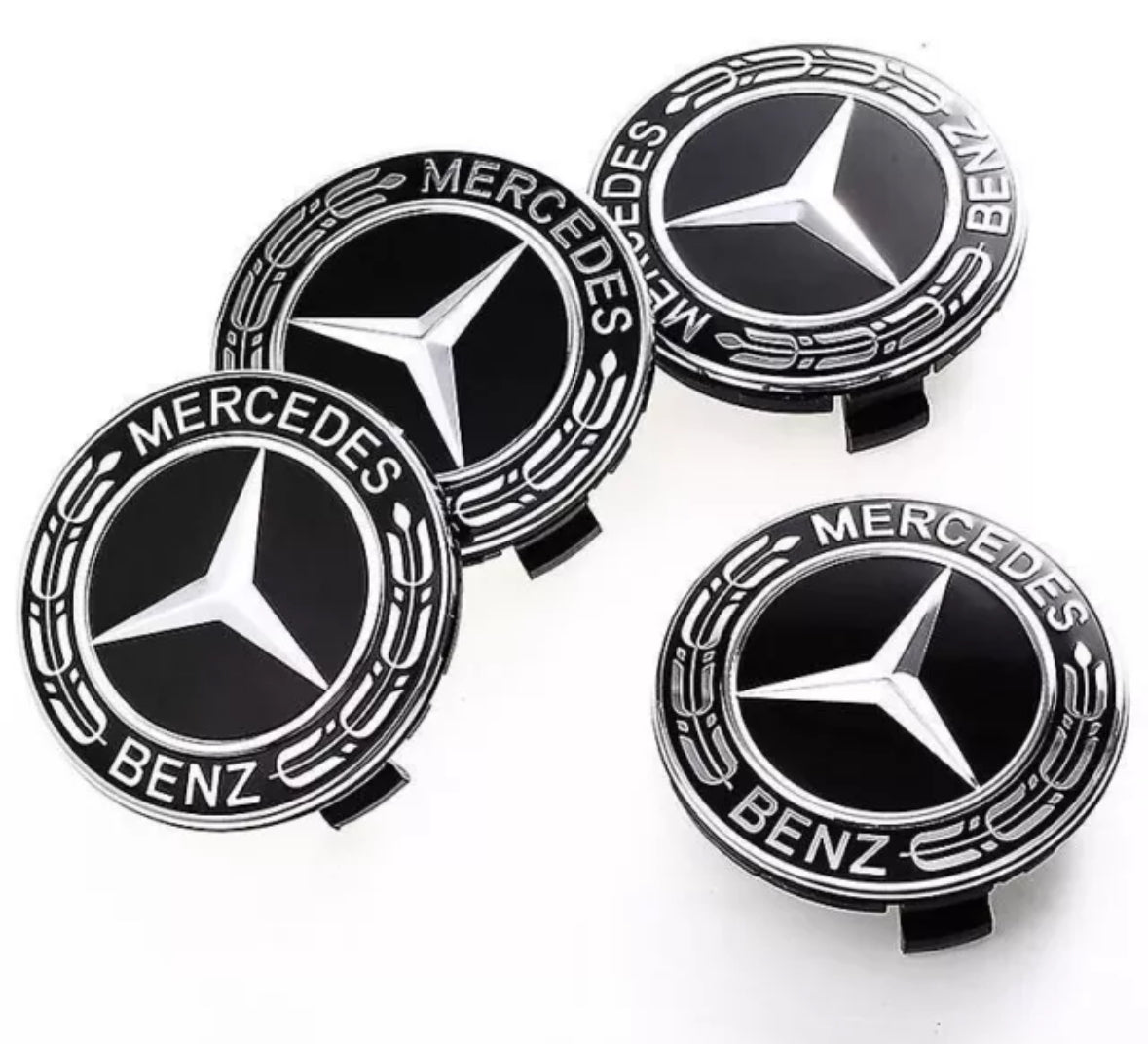 Mercedes Benz Alloy Wheel Center Cap x 4